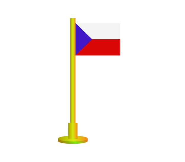 Tsjechische vlag Czech