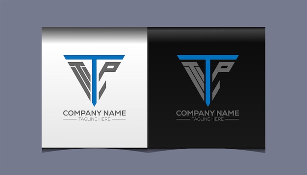 TTP eerste modern logo ontwerp vector pictogrammalplaatje
