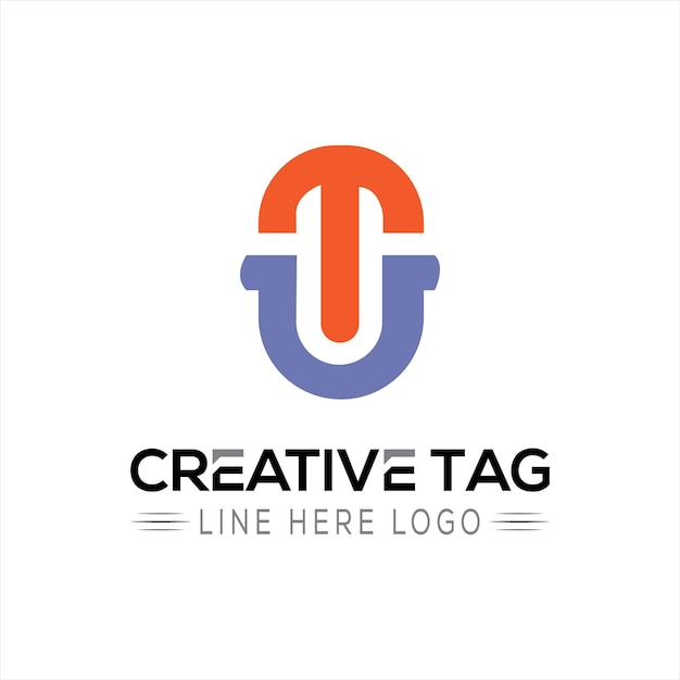 ベクトル tu letter logo design with creative iconsを無料でダウンロードすることができます