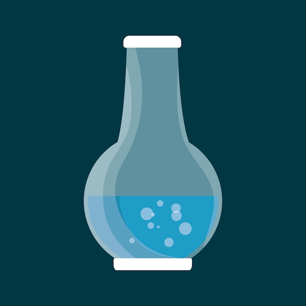 tube test glass isolated icon vector illustration design