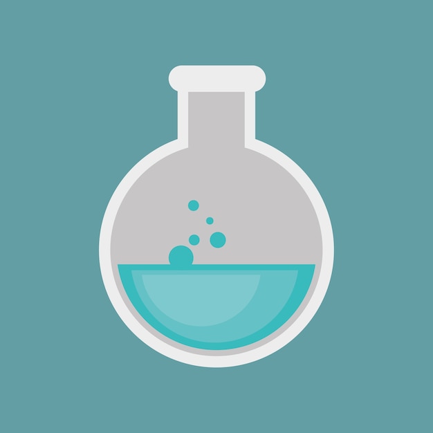 tube test isolated icon vector illustration design