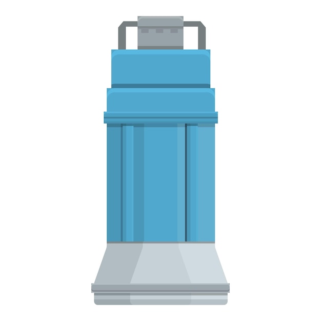 Vettore icona della pompa d'acqua a tubo caricatura dell'icona vettoriale della pompad'acqua a tubi per il web design isolata su sfondo bianco