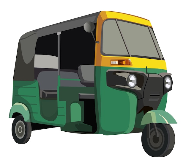 tuk tuk vector sjabloon ontwerp Witte achtergrond