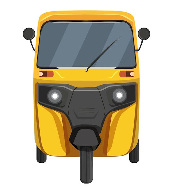 tuk tuk vector sjabloon ontwerp Witte achtergrond