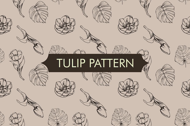 Tulip pattern 2662