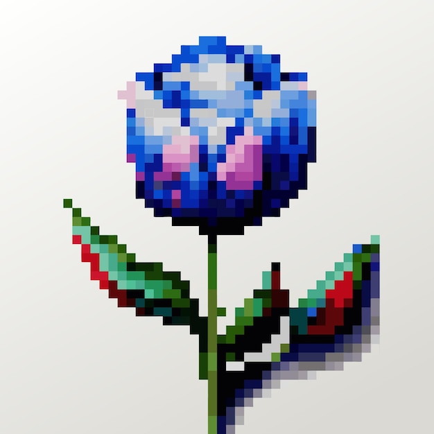 Tulip pixel art