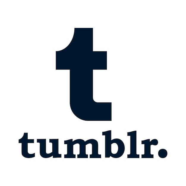 Tumblr logo icoon