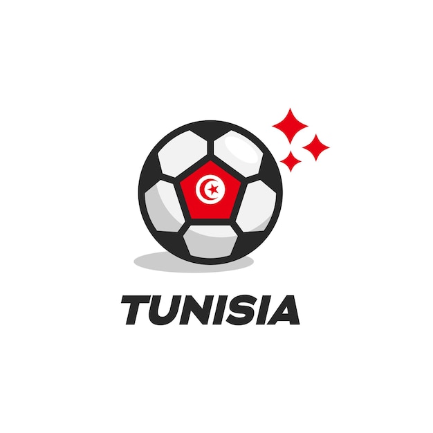 Tunisia ball flag