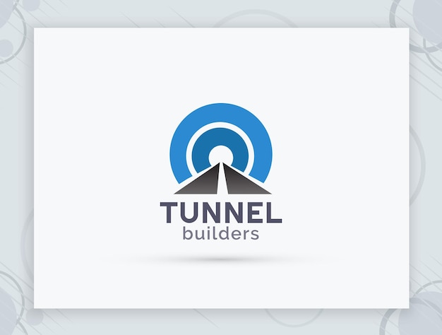 Tunnel builder logo design