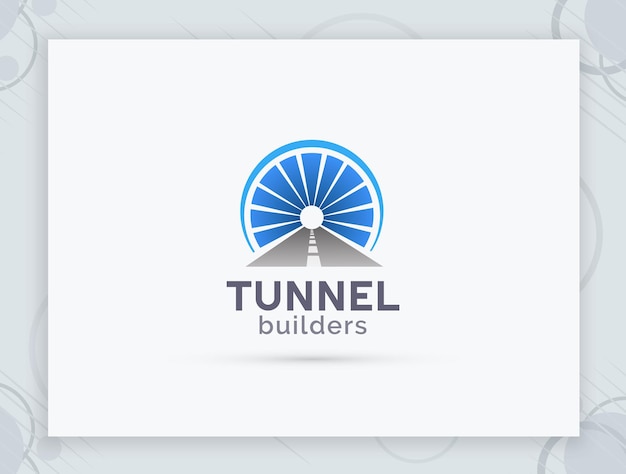 Tunnelbouwer logo ontwerp