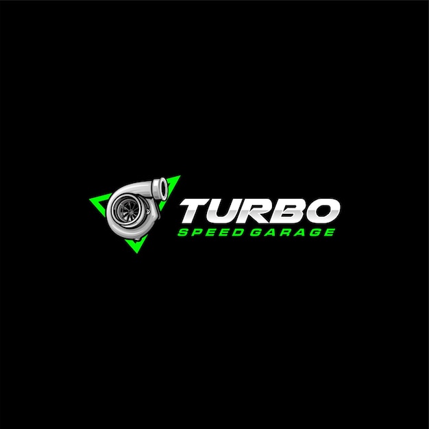 Vector turbo performance logo vector