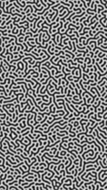 Turing patroon achtergrond gestructureerde zwarte generatieve algoritme psychedelische achtergrond
