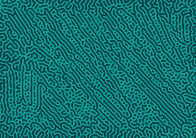 Turing patroon structuur oraganische lijnen achtergrond