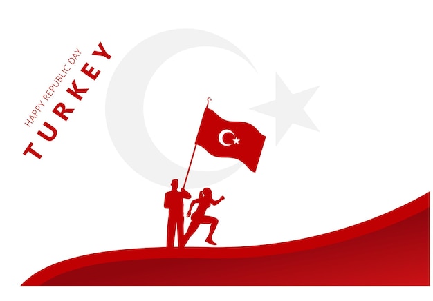 Vector turkey republic day
turkey day  with character
celebrating day
turkey international
turkey
flags