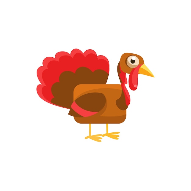 Turkey Simplified Cute Illustration