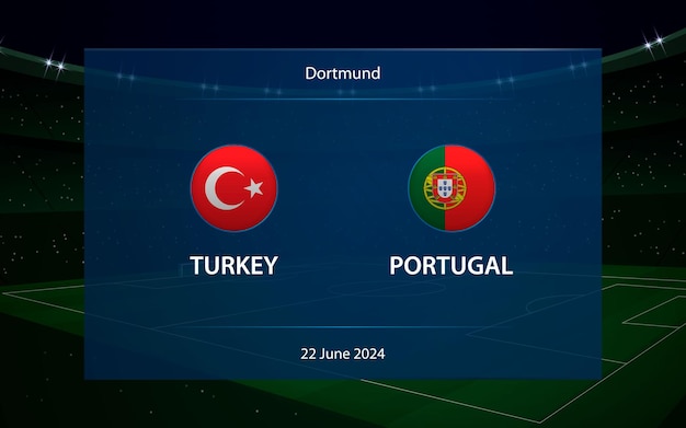 Turkije tegen Portugal Europa voetbaltoernooi 2024