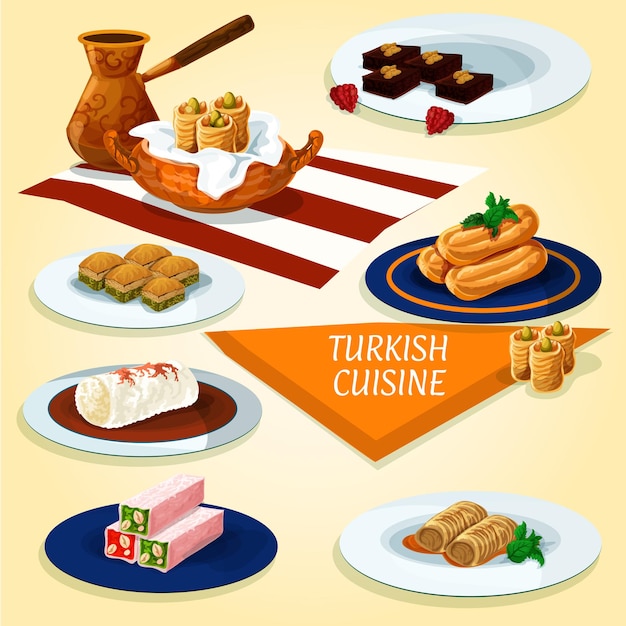 Икона деликатесов и десертов турецкой кухни