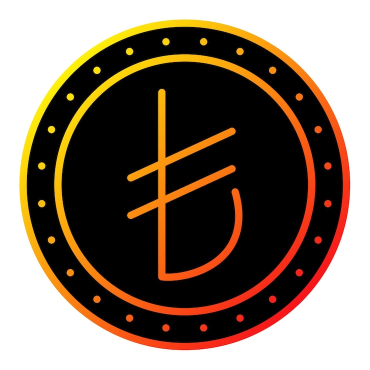 Vector turkish lira icon