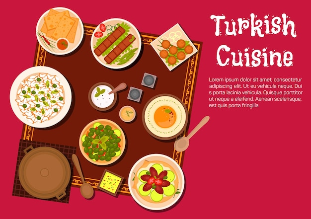 Turkse gerechten en desserts