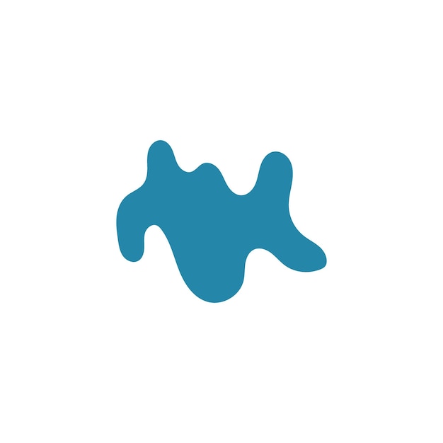 turquoise groene splash element set achtergrond