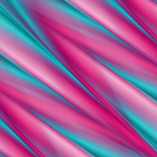 Vettore strisce lisce turchesi e viola sfondo cromatico astratto disegno grafico vettoriale