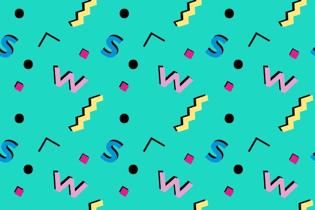 Turquoise seamless background