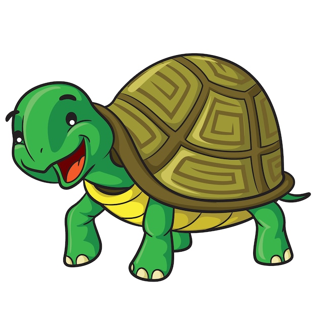 Turtle cartoon