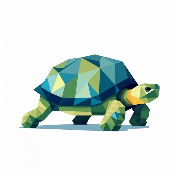 Vector turtle illustration