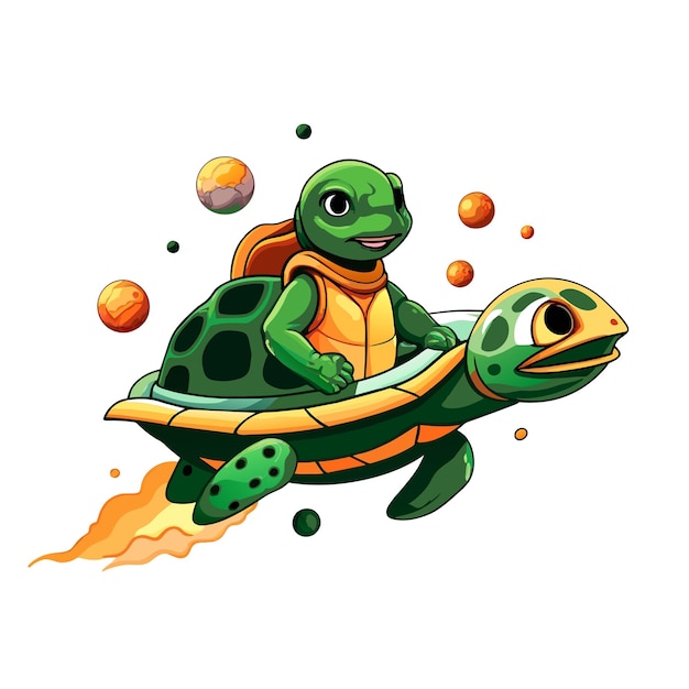 Vector turtle in space