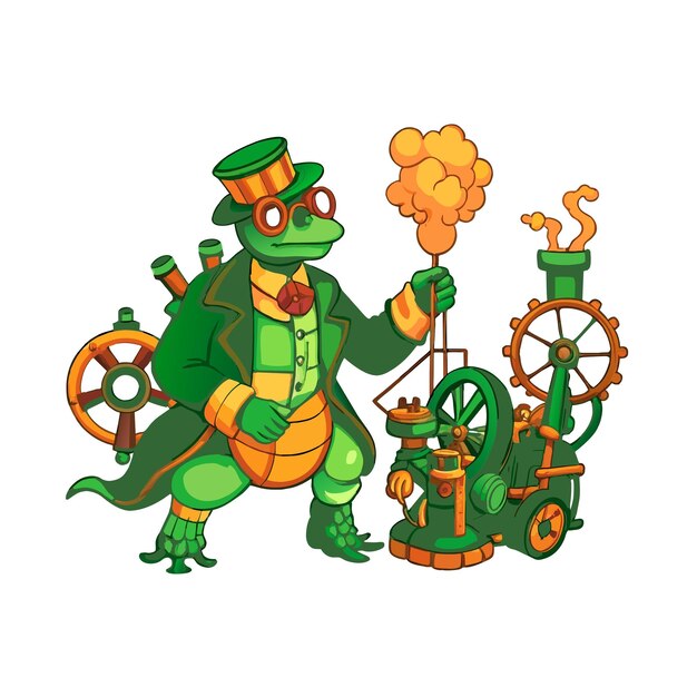 turtle steampunk