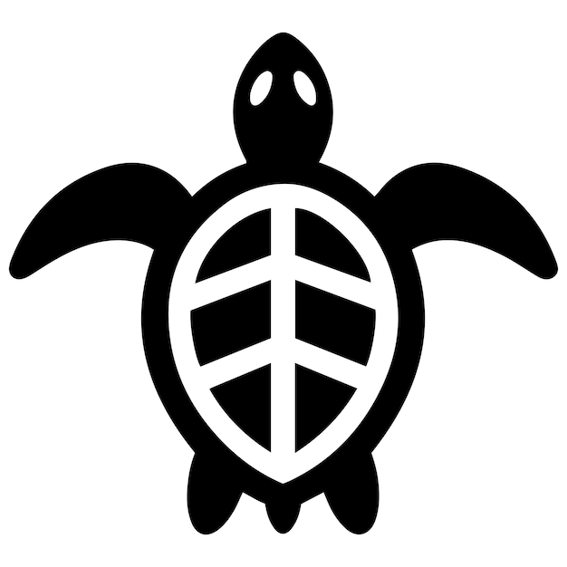 カメのベクトルイラスト