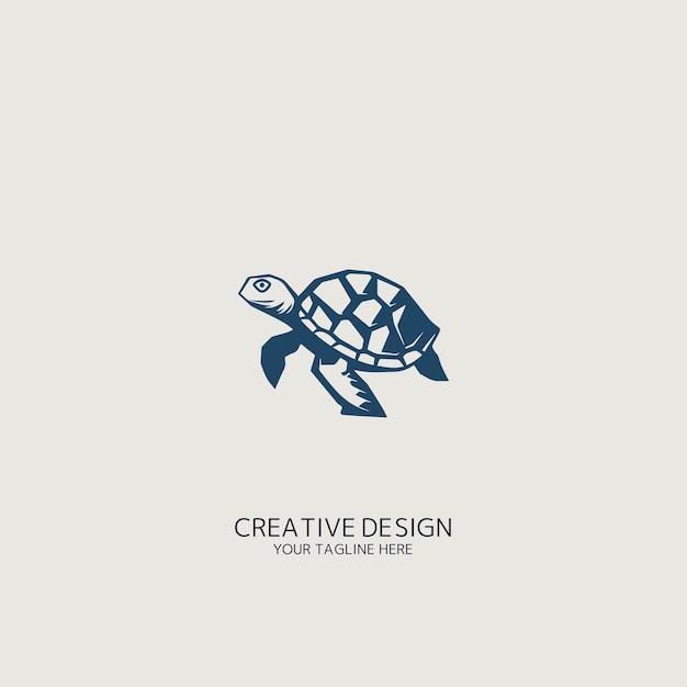 Turtle vector logo