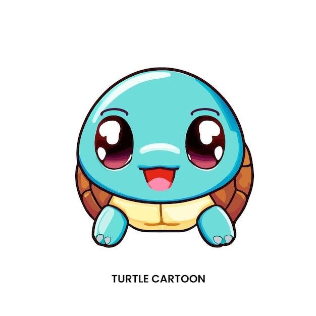 Vector turtle walking