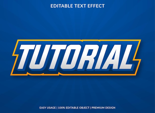 Шаблон редактируемого текстового эффекта с абстрактным фоном для логотипа и бренда компании