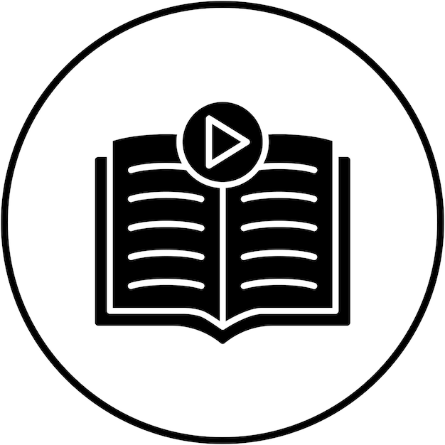 Tutoriale vector icoon Kan worden gebruikt voor Learning icoonset