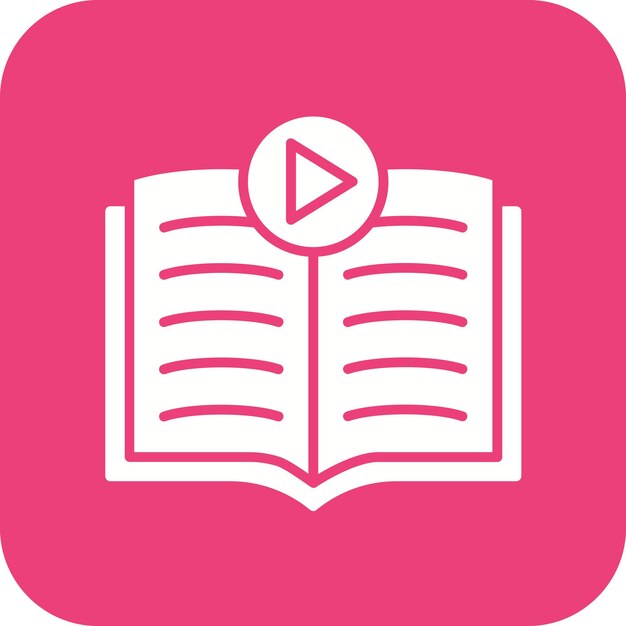 Tutoriale vector icoon Kan worden gebruikt voor Learning icoonset