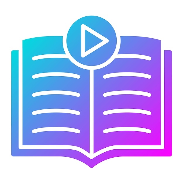 Tutoriale vector icoon Kan worden gebruikt voor Learning icoonset