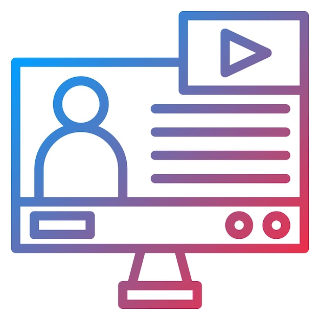 Tutorials icoon vector afbeelding Kan worden gebruikt voor Business Onboarding