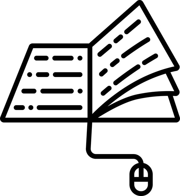 Tutorials schetsen vector illustratie