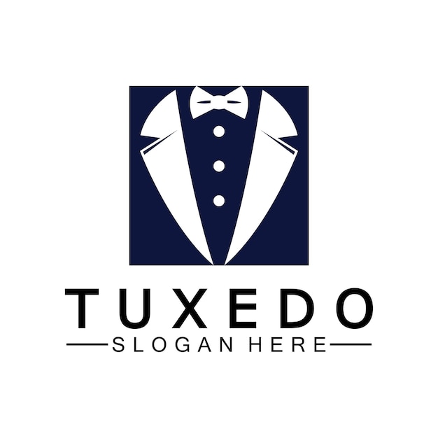 Дизайн векторной иконки логотипа Tuxedo