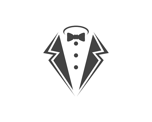 Premium Vector | Tuxedo logo template vector icon