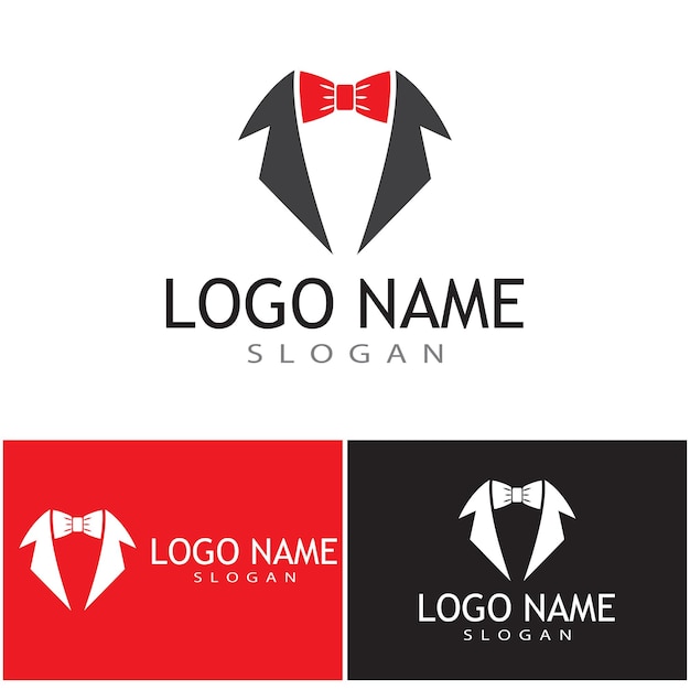 Vector tuxedo logo template vector symbol nature