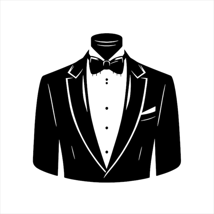 Vector tuxedo svg