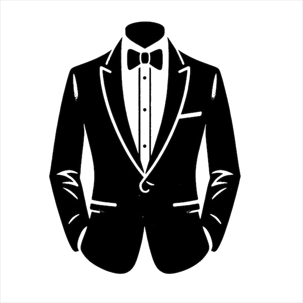 Vector tuxedo svg