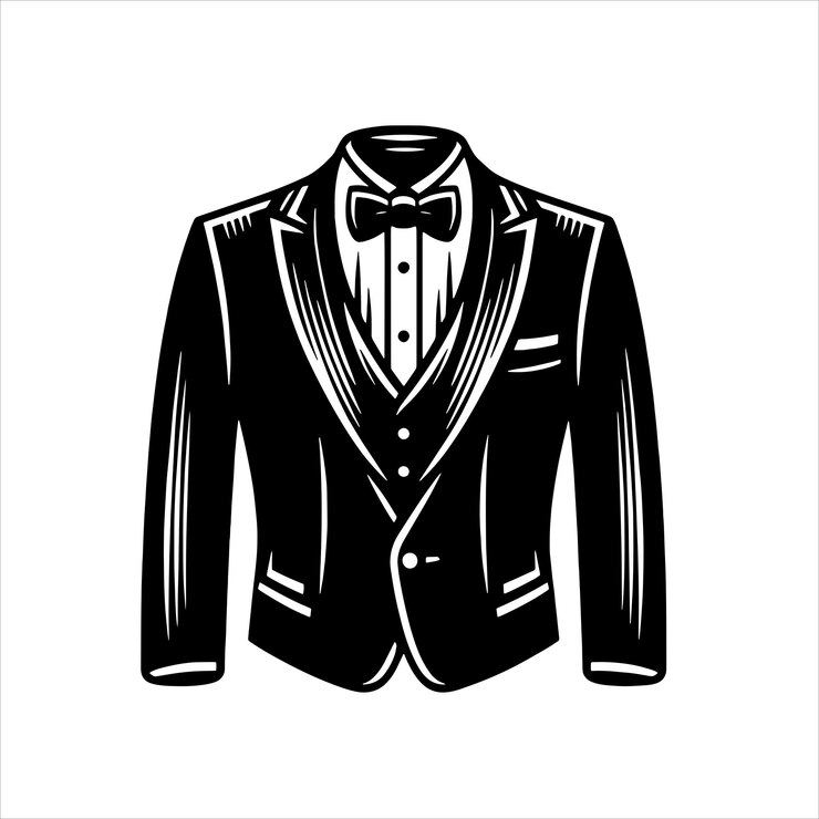 Vector tuxedo svg