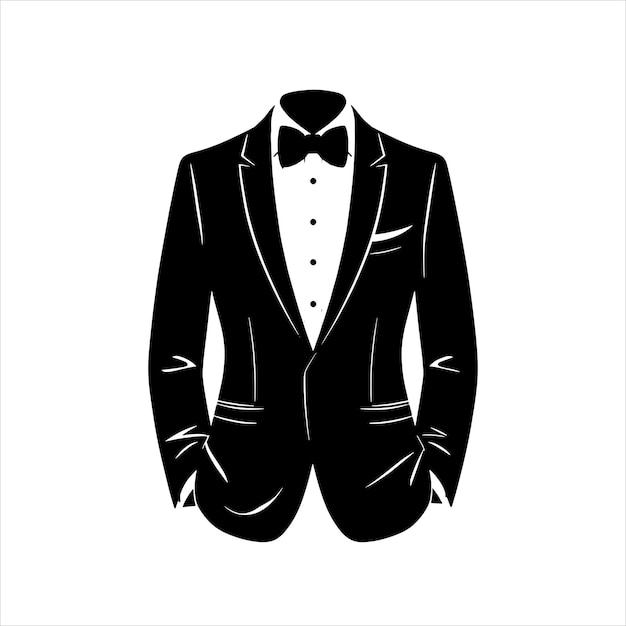 Vector tuxedo svg