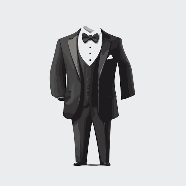 Vector tuxedo vector