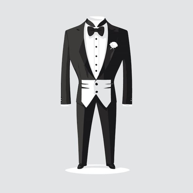 Vector tuxedo vector