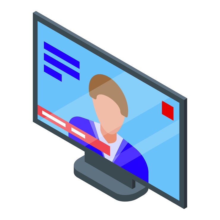 Vector テレビ撹拌アイコン白い背景に分離された web デザインのテレビ撹拌ベクトル アイコンの等尺性
