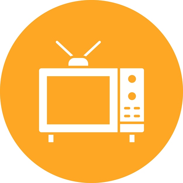 Векторное изображение значка телевизора может быть использовано для семейной жизни